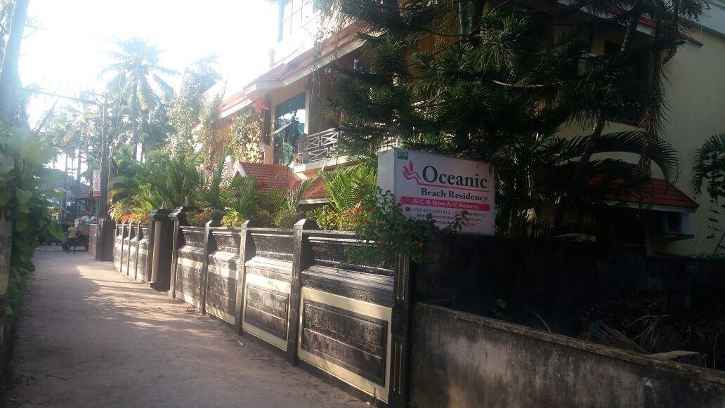 Oceanic Beach Residency Varkala Exterior foto